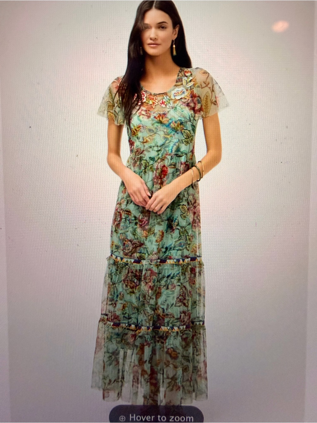 Johnny Was Leticia Mesh Dress (Slip) - Gillian